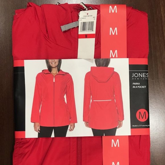 Johns New York Woman  Rain Jacket.Size M. Shipping $5.95 - Picture 2 of 4
